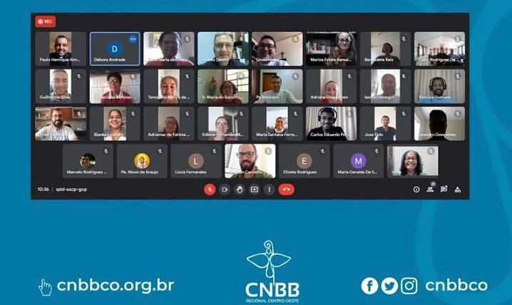 Read more about the article DIOCESE DE LUZIÂNIA NA FORMAÇÃO ONLINE DA CNBB C0