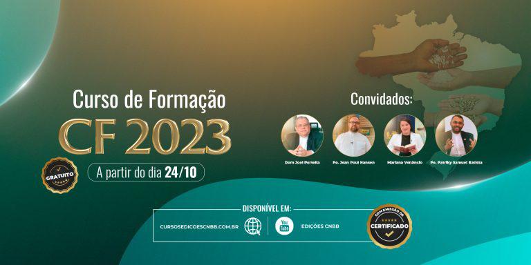 Read more about the article EDIÇÕES CNBB OFERECE CURSO GRATUITO E COM CERTIFICAÇÃO SOBRE TEMA DA CF 2023